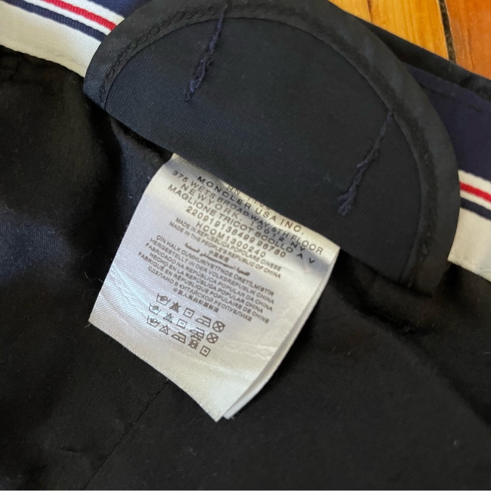 Moncler Gamme Bleu Black Slim Chinos - Picture 9 of 10